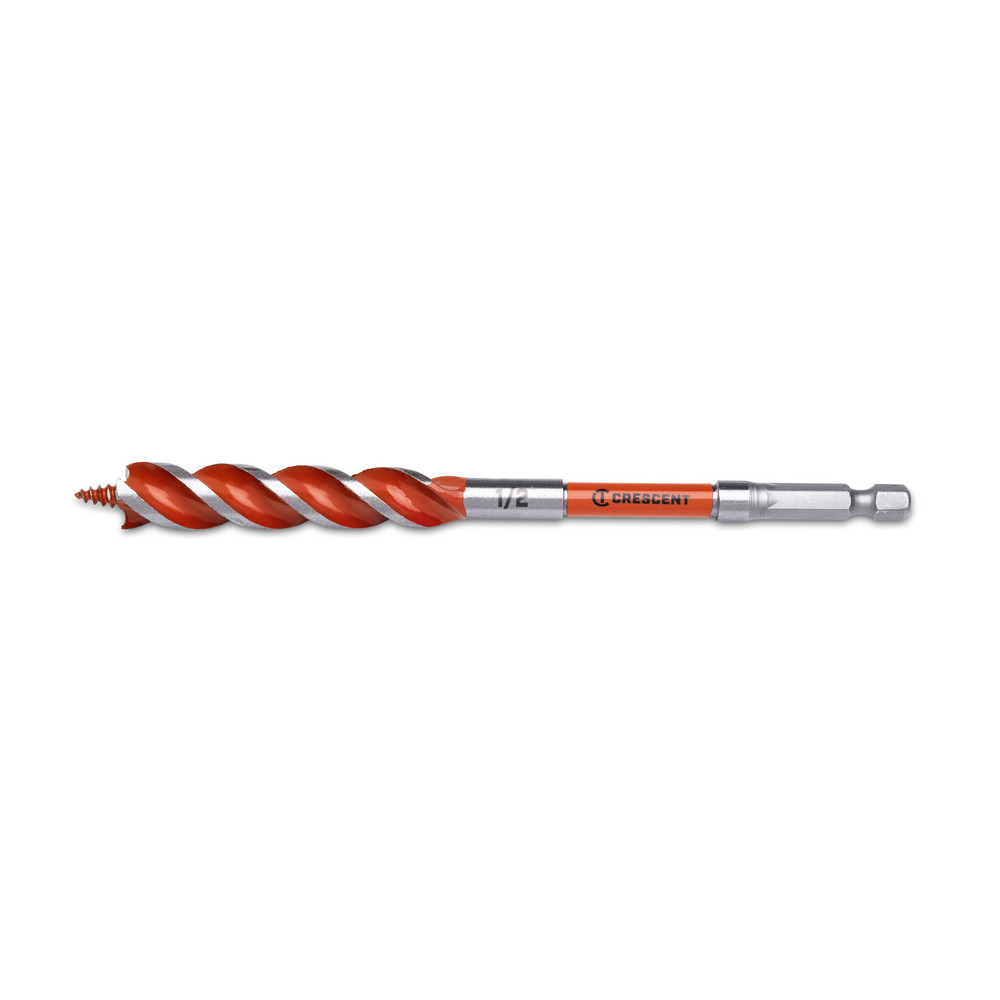 Crescent Auger  Utility Drill Bits Auger Bit Size 05 in Shank Diameter 02500 Shank Type Hex  Part CDSA629