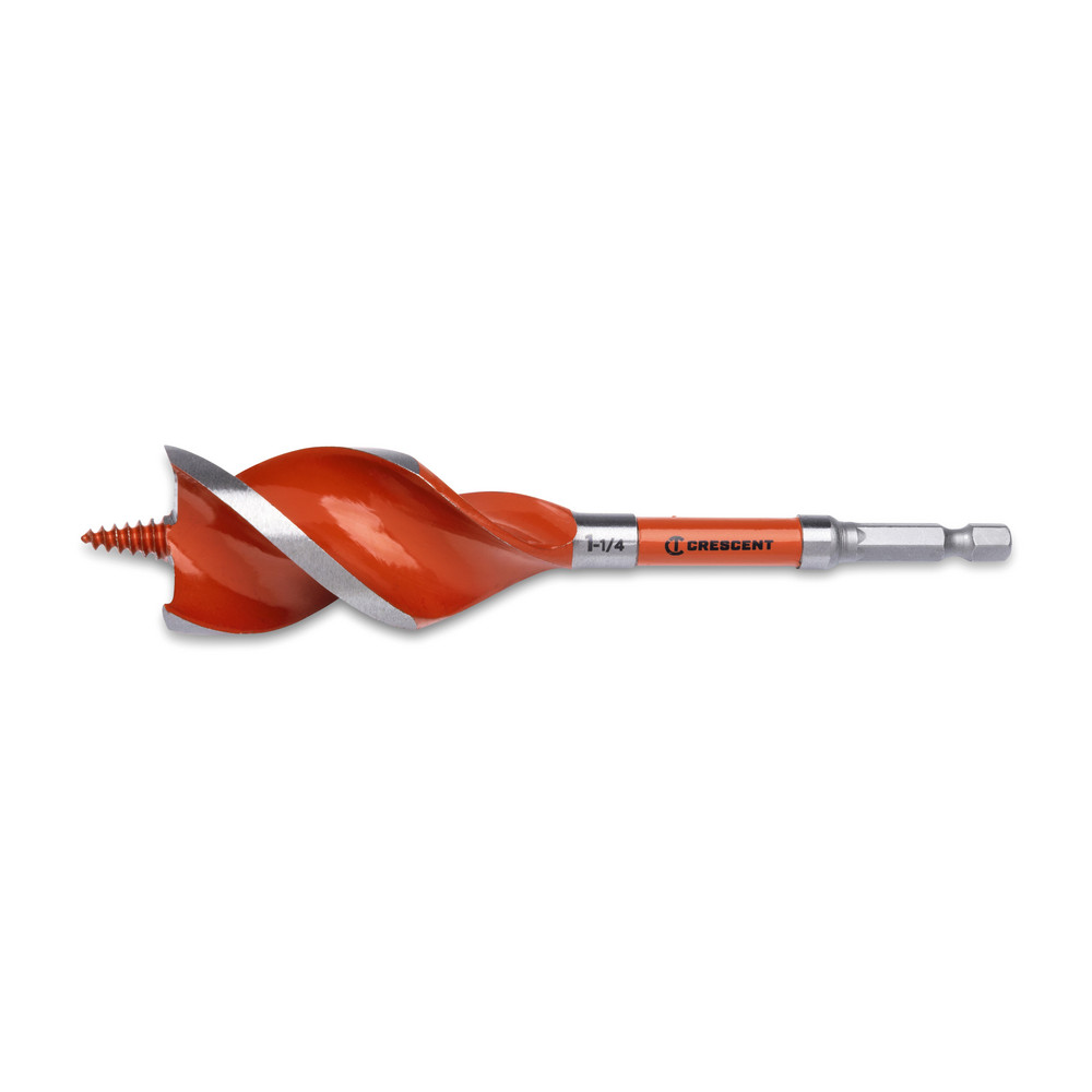 Crescent Auger Utility Drill Bits Auger Bit Size 125 in Shank Diameter 02500 Shank Type Hex Part CDSA649 Crescent Auger Utility Drill Bits Auger Bit Size 125 in Shank Diameter 02500 Shank Type Hex Part CDSA649