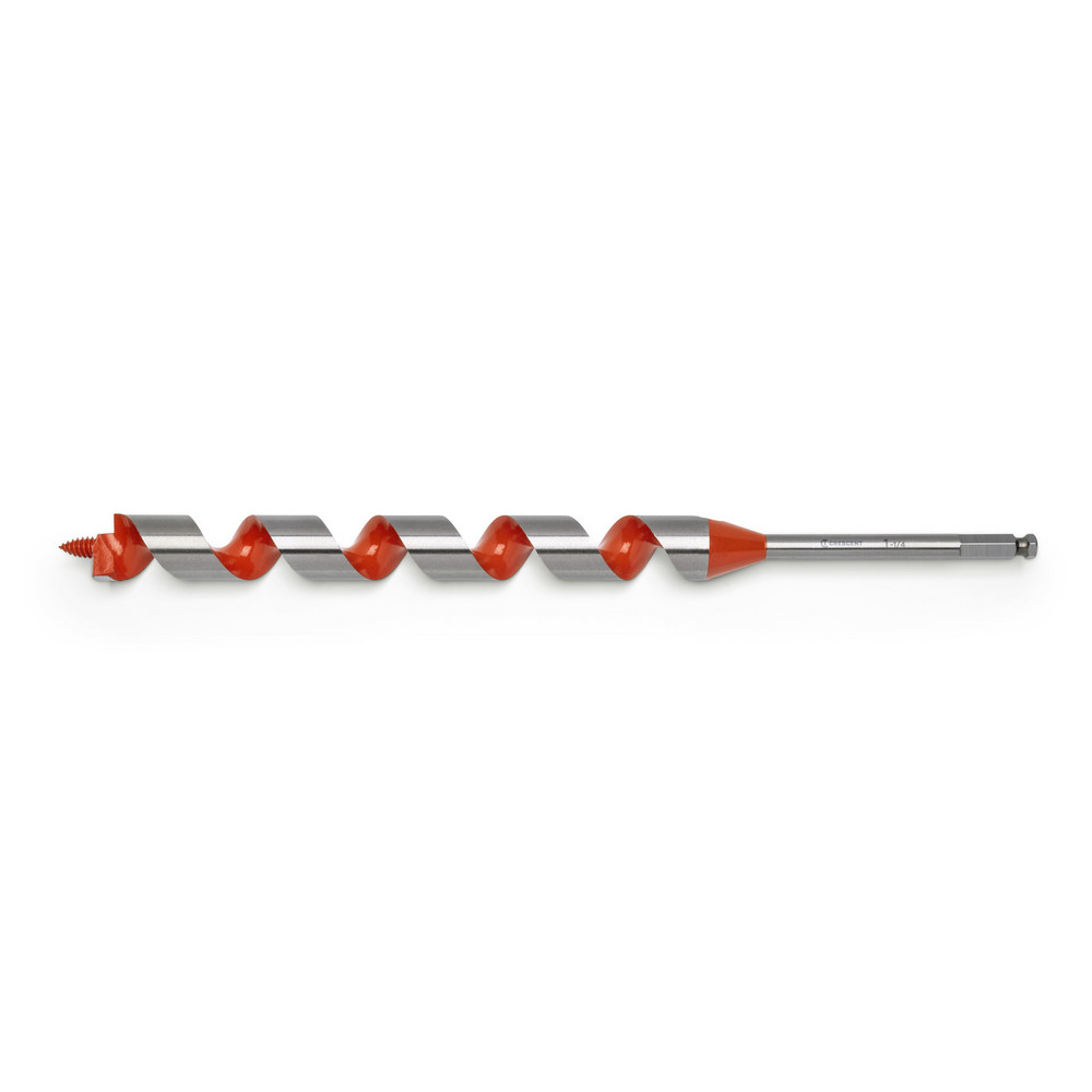 Crescent Auger  Utility Drill Bits Auger Bit Size 125 in Shank Diameter 04375 Shank Type Hex  Part CDSH1849