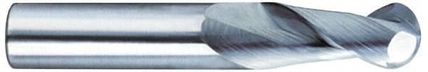 SGS 34683 Square End Mill: 5/8 Dia, 3/4 LOC, 5/8 Shank Dia, 6 OAL, 2 Flutes, Solid Carbide Image