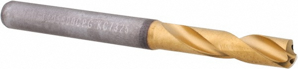 Kennametal 4151144 Screw Machine Length Drill Bit: 0.2205" Dia, 140 &deg;, Solid Carbide Image