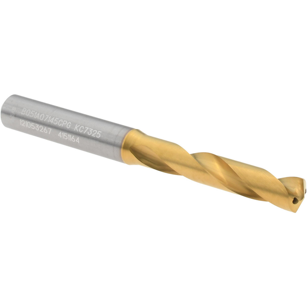 Kennametal 4151164 Screw Machine Length Drill Bit: 0.2812" Dia, 140 &deg;, Solid Carbide Image