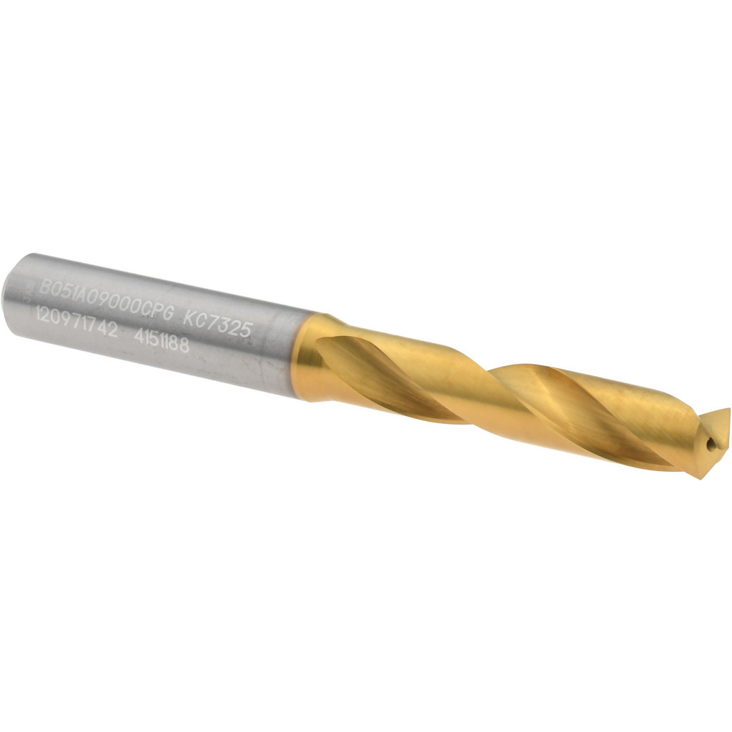 Kennametal 4151188 Screw Machine Length Drill Bit: 0.3543" Dia, 140 &deg;, Solid Carbide Image