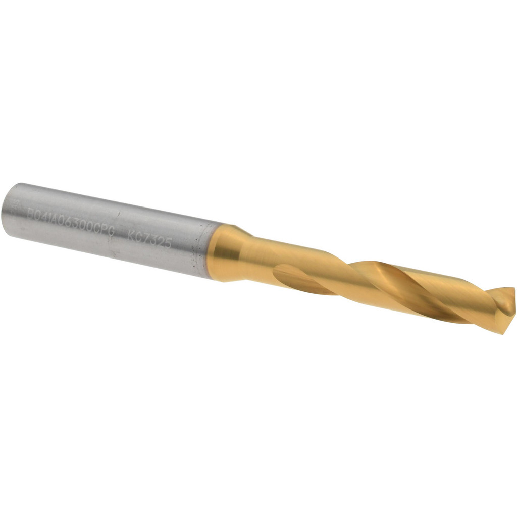 Kennametal 4150229 Screw Machine Length Drill Bit: 0.248" Dia, 140 &deg;, Solid Carbide Image