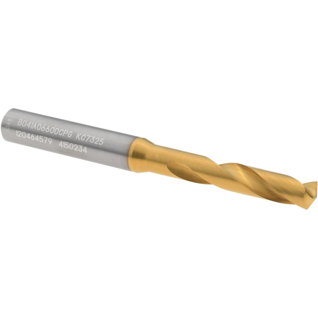 Kennametal 4150234 Screw Machine Length Drill Bit: 0.2598" Dia, 140 &deg;, Solid Carbide Image