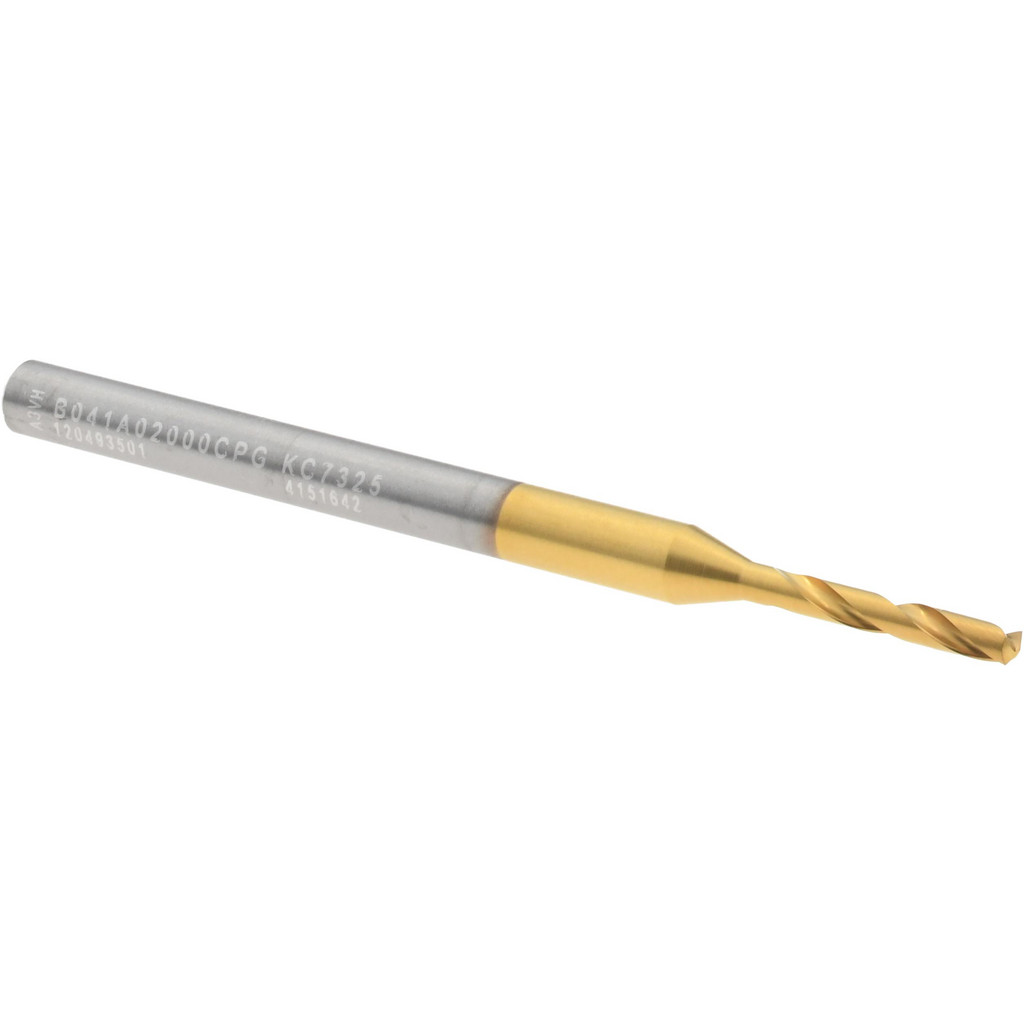 Kennametal 4151642 Screw Machine Length Drill Bit: 0.0787" Dia, 140 &deg;, Solid Carbide Image