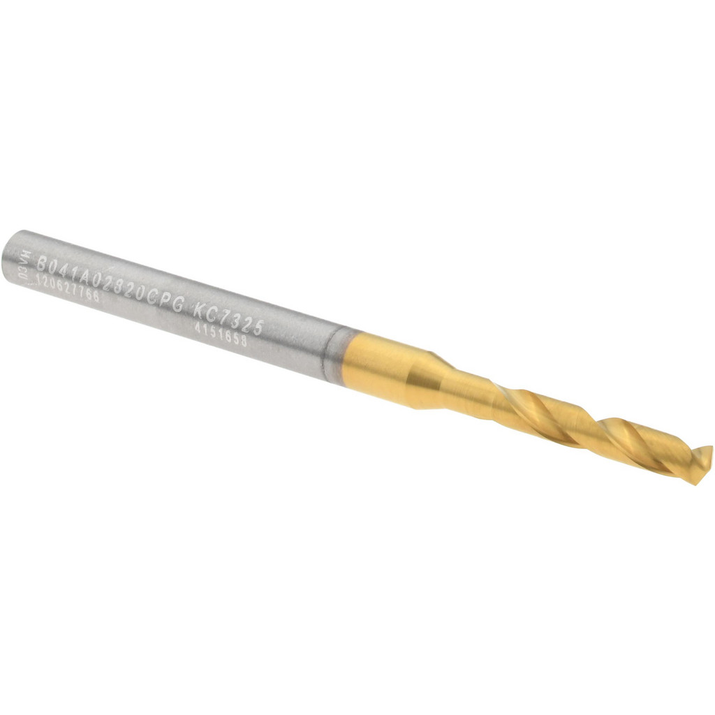 Kennametal 4151658 Screw Machine Length Drill Bit: 0.111" Dia, 140 &deg;, Solid Carbide Image