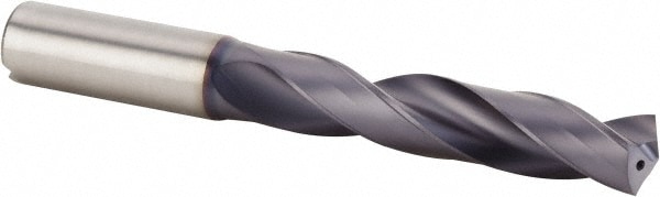 Kennametal 4086431 Jobber Length Drill Bit: 0.6562" Dia, 140 °, Solid Carbide Image