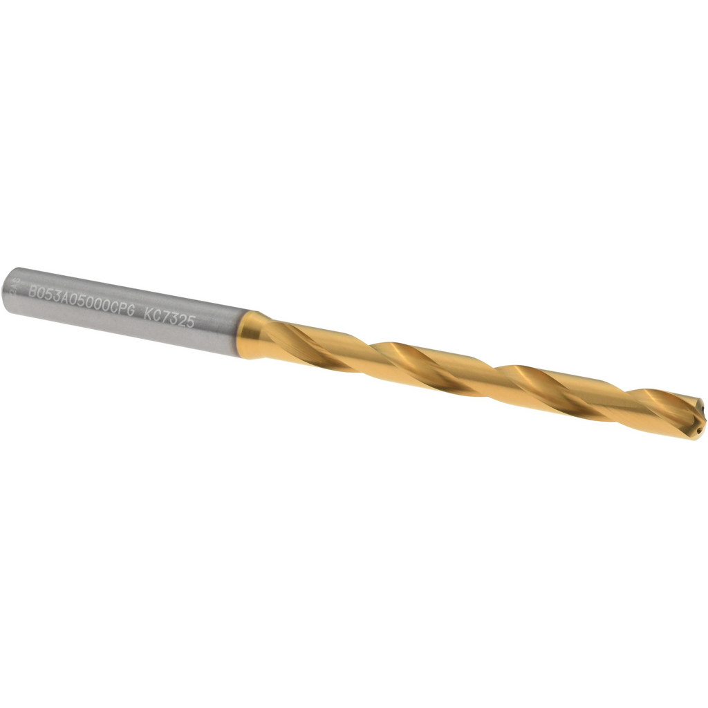 Kennametal 4149625 Taper Length Drill Bit: 0.1969" Dia, 140 &deg; Image