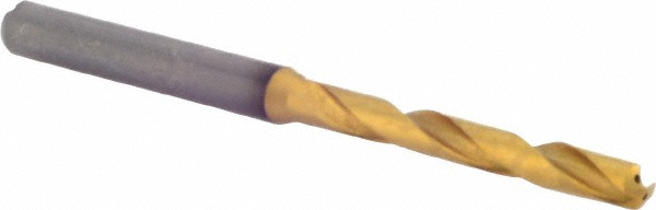 Kennametal 4149208 Jobber Length Drill Bit: 0.191" Dia, 140 &deg;, Solid Carbide Image