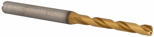 Kennametal 4149202 Jobber Length Drill Bit: 0.1772" Dia, 140 &deg;, Solid Carbide Image