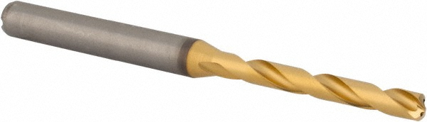 Kennametal 4149195 Jobber Length Drill Bit: 0.161" Dia, 140 &deg;, Solid Carbide Image