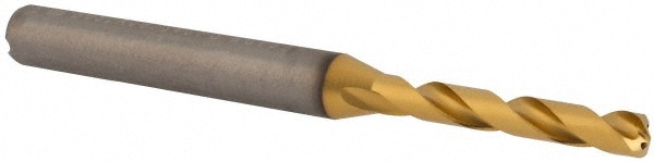 Kennametal 4149189 Jobber Length Drill Bit: 0.147" Dia, 140 °, Solid Carbide Image