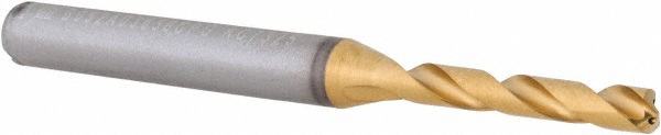 Kennametal 4149187 Jobber Length Drill Bit: 0.144" Dia, 140 &deg;, Solid Carbide Image