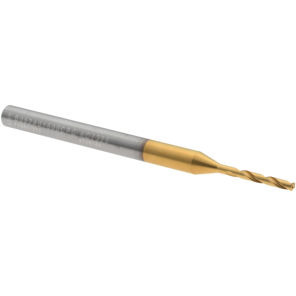 Kennametal 4149144 Micro Drill Bit: 0.063" Dia, 140 &deg;, Solid Carbide Image