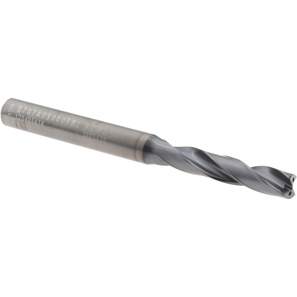 Kennametal 3885826 Screw Machine Length Drill Bit: 0.1969" Dia, 180 &deg;, Solid Carbide Image