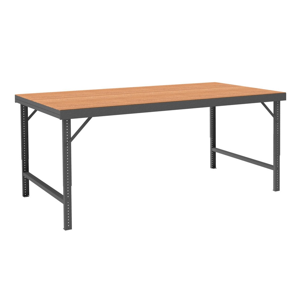 Durham WBF-TH-3072-95 Stationary Workbench: Textured Gray Image