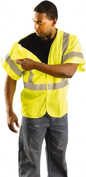 PRO-SAFE PS-BRKS1-Y34X High Visibility Vest: 3X & 4X-Large Image