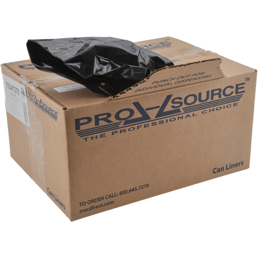 Trash Bags: 60 gal, 1.5 mil, 100 Pack