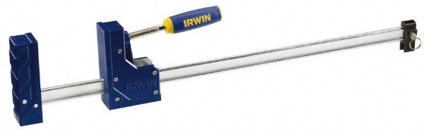 Irwin 2026500 Bar Clamp: 24" Capacity, 3-3/4" Throat Depth, 1,150 lb Clamp Pressure Image