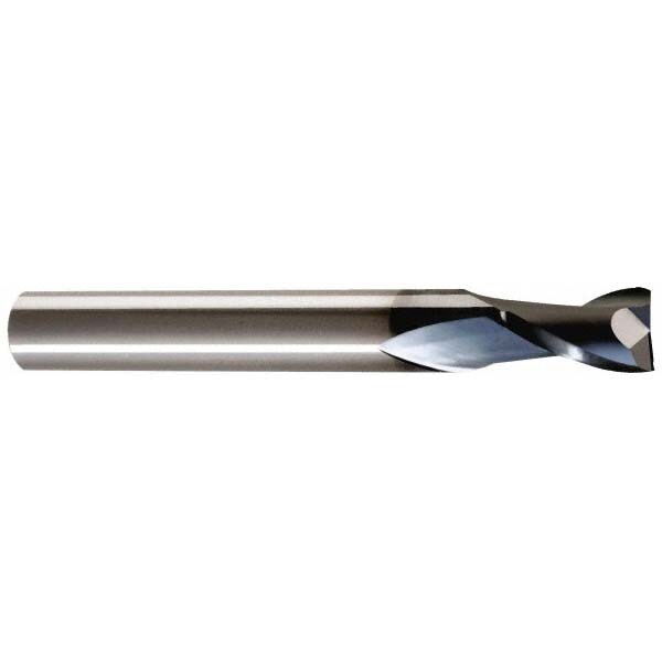 Spiral Router Bit: 0.375" Dia, 0.5" LOC, 3/8" Shank Dia, Upcut