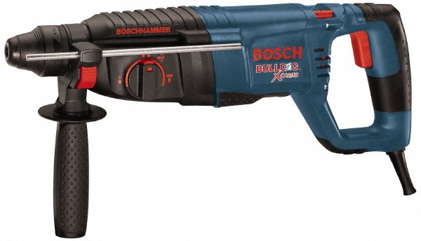 Corded Rotary Hammer: 2.625'' Core Bit Capacity - 0 to 5,800 BPM, 0 to 1,300 RPM, 120V, Reversible