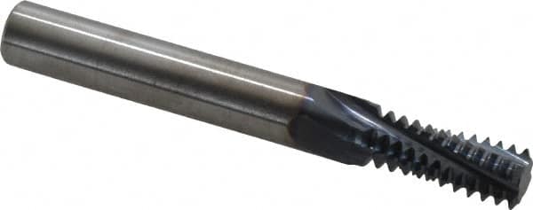 Accupro 930-50013 Helical Flute Thread Mill: 1/2-13, Internal, 4 Flute, 3/8" Shank Dia, Solid Carbide 