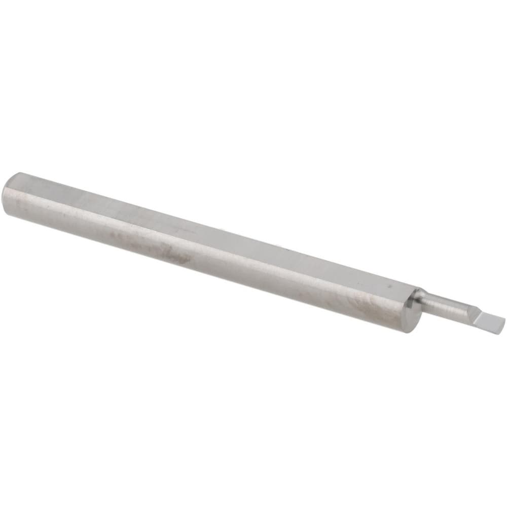 Boring Bar: 0.0600" Min Bore Dia, 13/64" Max Bore Depth, Left Hand, 1/8" Shank Dia, Submicron Solid Carbide