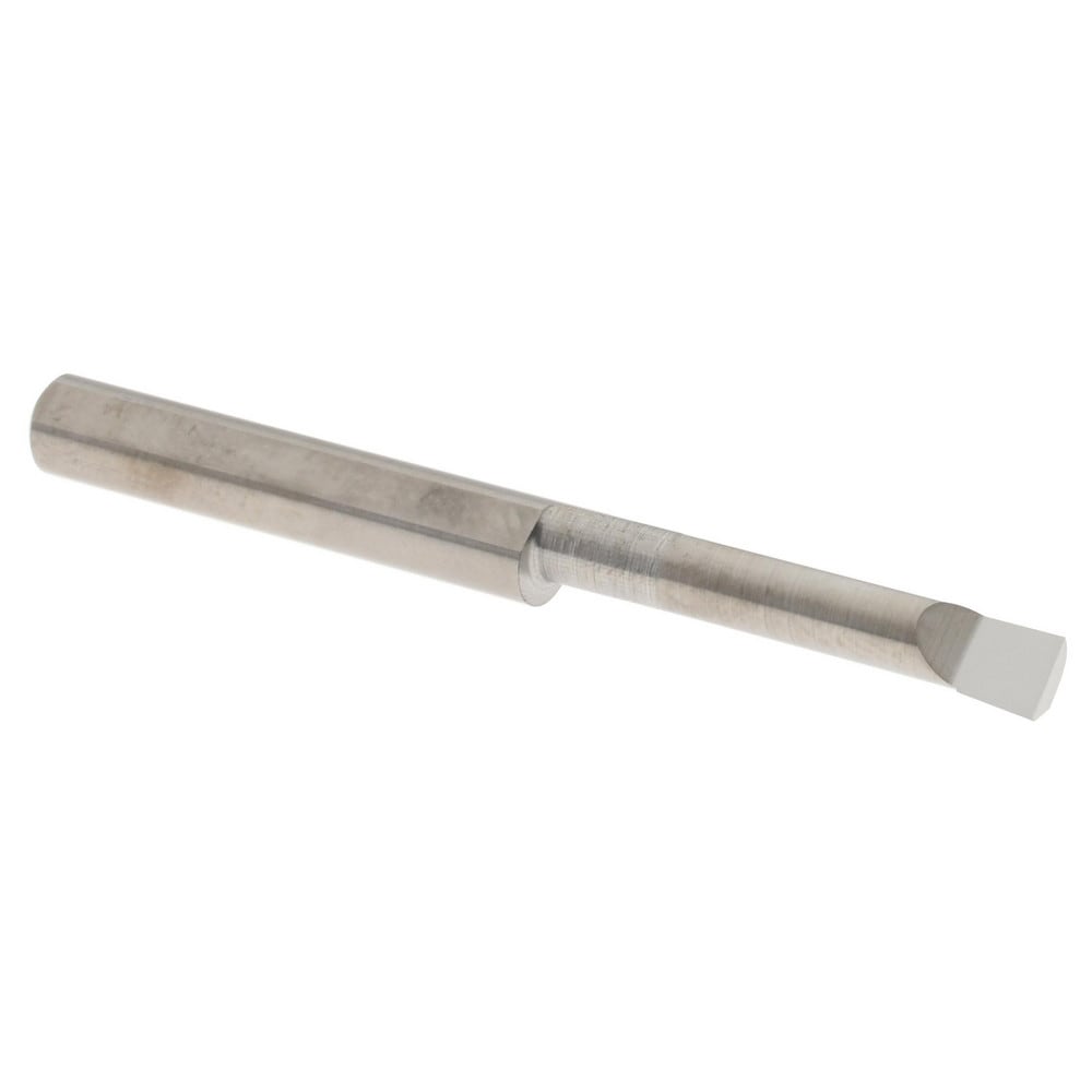 Boring Bar: 0.16" Min Bore, 0.9" Max Depth, Left Hand Cut, Submicron Solid Carbide