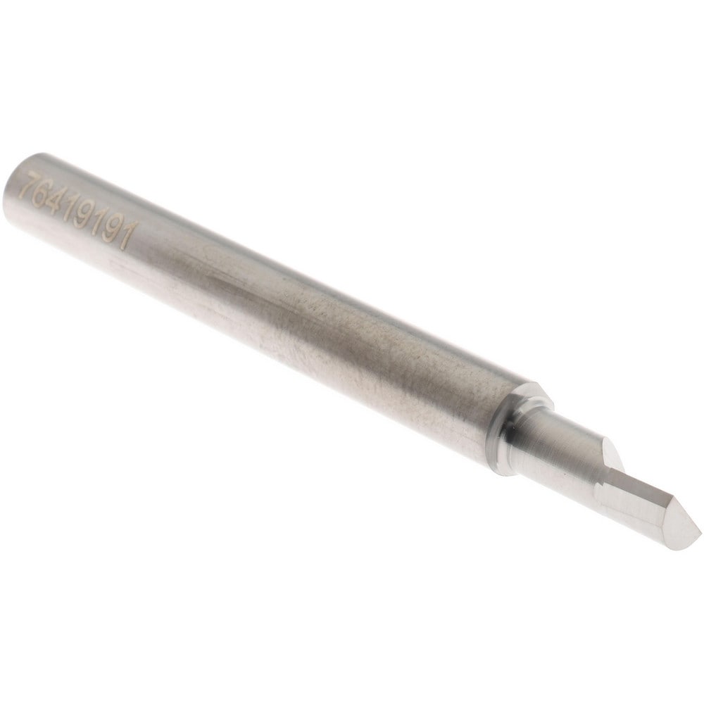 Boring Bar: 0.2" Min Bore, 1/2" Max Depth, Left Hand Cut, Submicron Solid Carbide