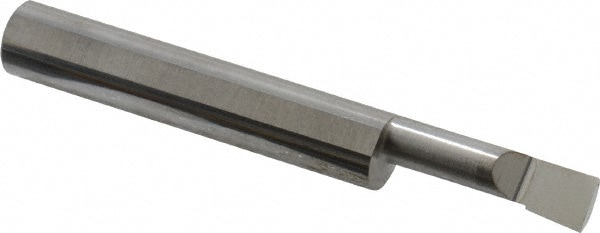 Accupro ACC-BBL230800 Boring Bar: 0.23" Min Bore, 0.8" Max Depth, Left Hand Cut, Submicron Solid Carbide 