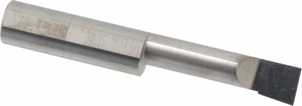 Boring Bar: 0.32" Min Bore, 1-1/4" Max Depth, Left Hand Cut, Submicron Solid Carbide