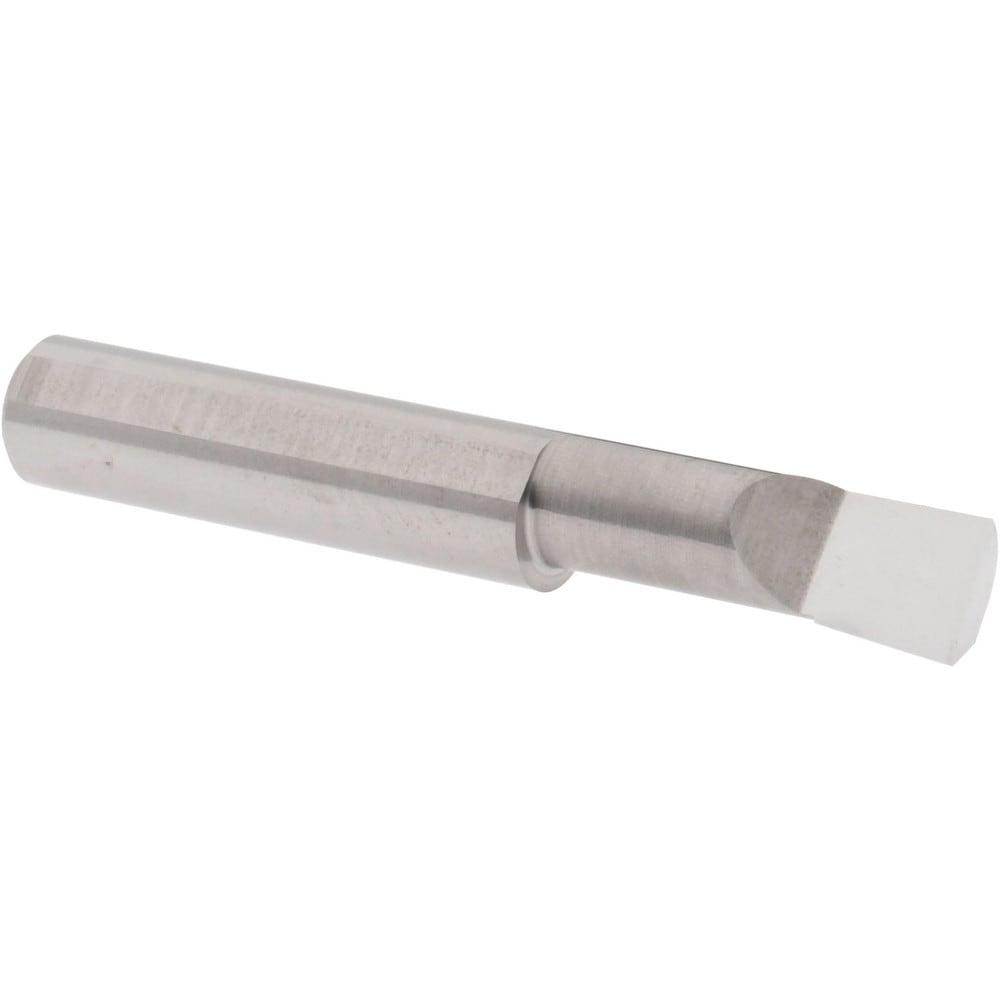 Boring Bar: 0.36" Min Bore, 1" Max Depth, Left Hand Cut, Submicron Solid Carbide