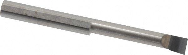 Accupro ACC-BBL3602000 Boring Bar: 0.36" Min Bore, 2" Max Depth, Left Hand Cut, Submicron Solid Carbide 