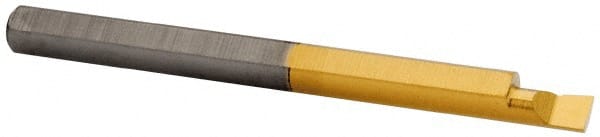 Accupro ACC-BB100150G Boring Bar: 0.1" Min Bore, 0.15" Max Depth, Right Hand Cut, Micrograin Solid Carbide 