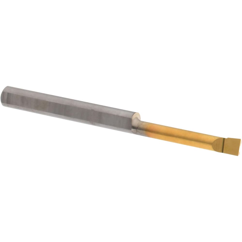 Accupro ACC-BB100600G Boring Bar: 0.1" Min Bore, 0.6" Max Depth, Right Hand Cut, Micrograin Solid Carbide 