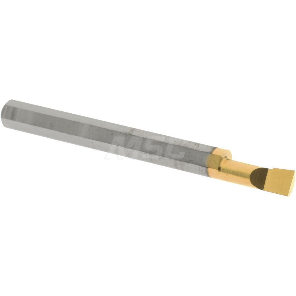 Accupro ACC-BB160400G Boring Bar: 0.16" Min Bore, 0.4" Max Depth, Right Hand Cut, Micrograin Solid Carbide 