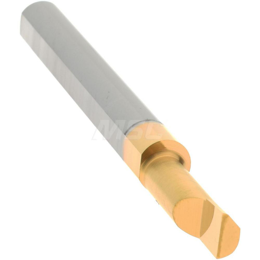 Accupro Boring Bar 0.1600" Min Bore Dia, 1/2" Max Bore Depth, Right