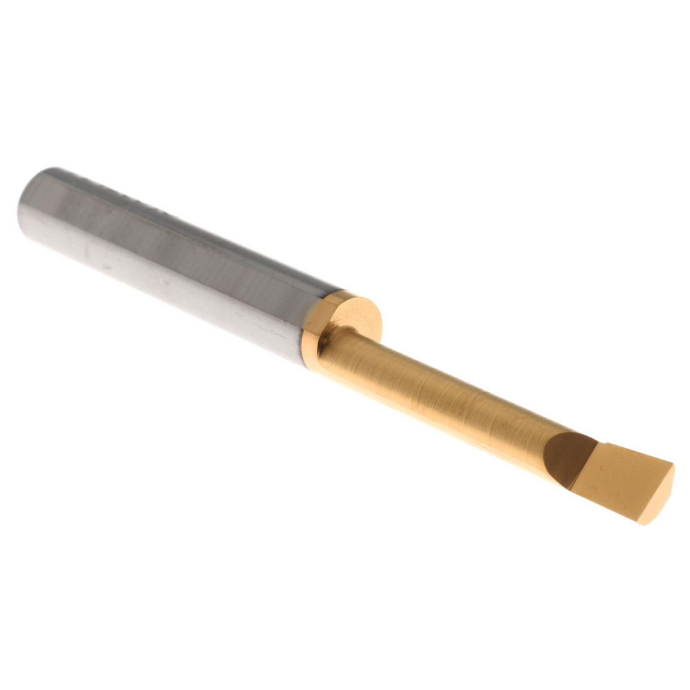 Boring Bar: 0.18" Min Bore, Right Hand Cut, Micrograin Solid Carbide