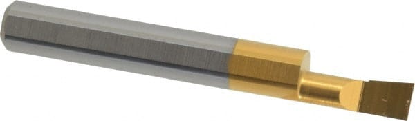 Accupro ACC-BB230600G Boring Bar: 0.23" Min Bore, 0.6" Max Depth, Right Hand Cut, Micrograin Solid Carbide 