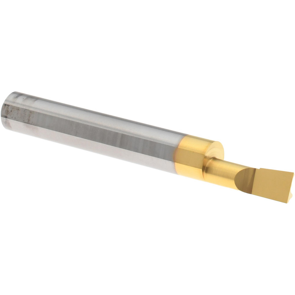 Boring Bar: 0.2300" Min Bore Dia, 0.6000" Max Bore Depth, Right Hand, 5/16" Shank Dia, Micrograin Solid Carbide