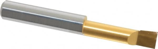 Accupro ACC-BB2901100G Boring Bar: 0.29" Min Bore, 1.1" Max Depth, Right Hand Cut, Micrograin Solid Carbide 