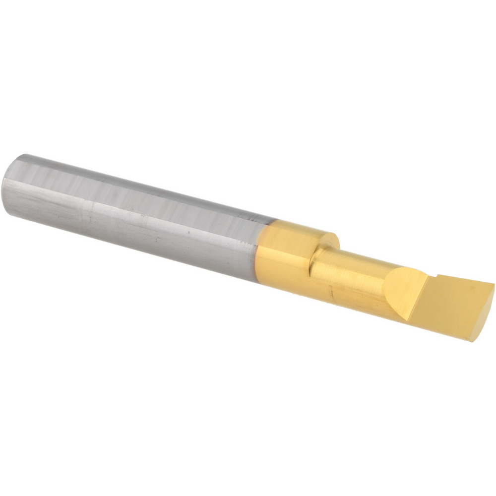 Boring Bar: 0.2900" Min Bore Dia, 3/4" Max Bore Depth, Right Hand, 5/16" Shank Dia, Micrograin Solid Carbide