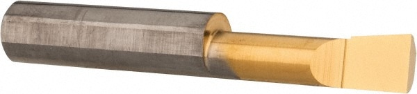 Accupro ACC-BB3201100G Boring Bar: 0.32" Min Bore, 1.1" Max Depth, Right Hand Cut, Micrograin Solid Carbide 