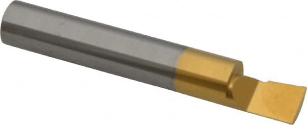 Accupro ACC-BB320500G Boring Bar: 0.32" Min Bore, 1/2" Max Depth, Right Hand Cut, Micrograin Solid Carbide 