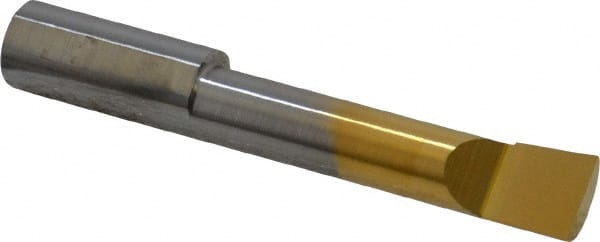 Accupro ACC-BB3601600G Boring Bar: 0.36" Min Bore, 1.6" Max Depth, Right Hand Cut, Micrograin Solid Carbide 