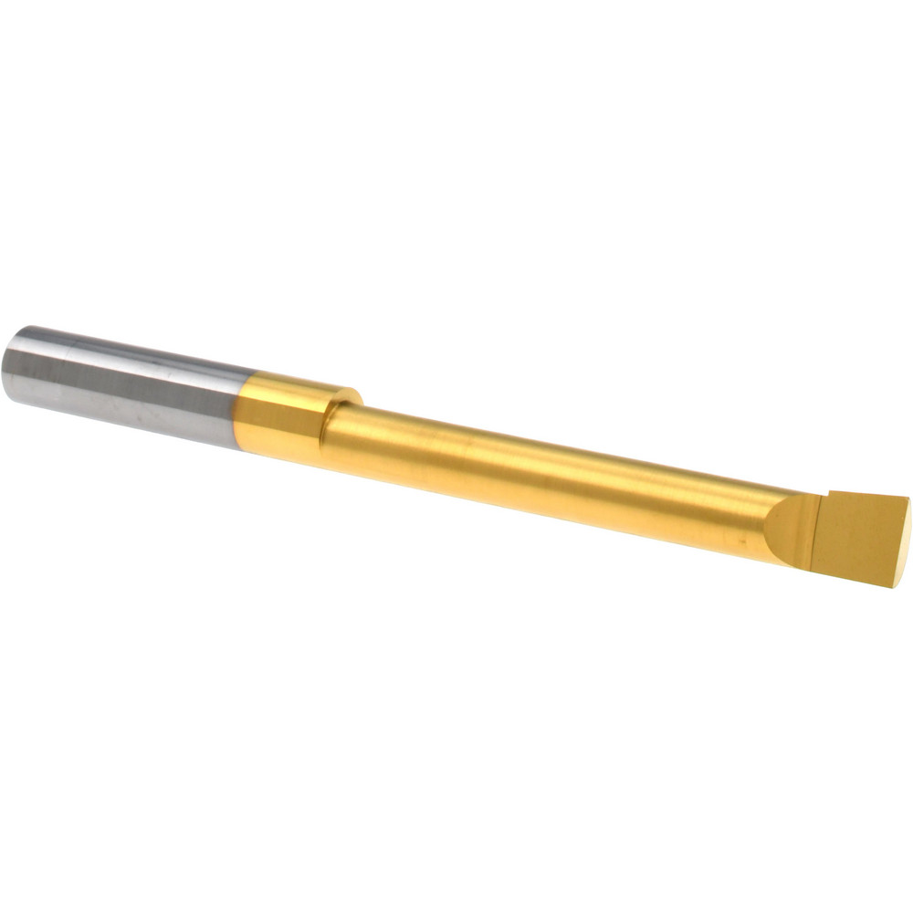 Boring Bar: 0.49" Min Bore, 3-1/2" Max Depth, Right Hand Cut, Micrograin Solid Carbide