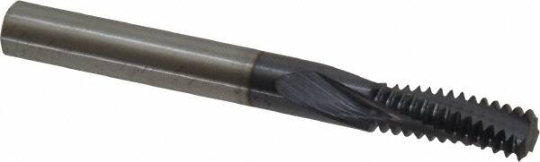 Accupro 931-08125 Helical Flute Thread Mill: Internal, 3 Flute, 1/4" Shank Dia, Solid Carbide 