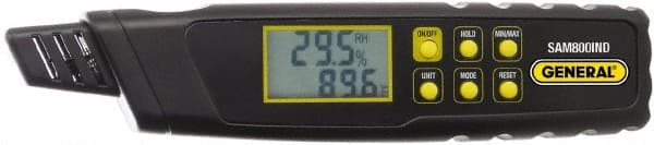 General SAM800IND Weather Detectors & Alarms; Function: Displays Heat Index, Temperature, Humidity, Dew Point ; Battery Type: CR2032 