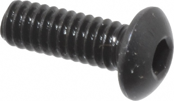 Holo-Krome PKG640010300N50 #5-40 3/8" Length Under Head Hex Socket Drive Button Socket Cap Screw Image